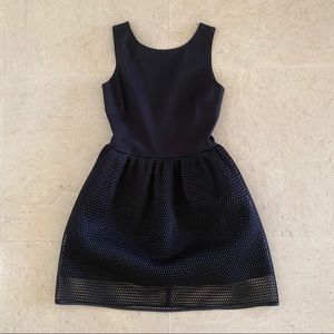 Aqua Black Cocktail Dress